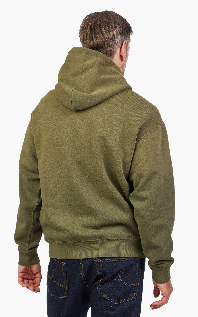 Polo Ralph Lauren Embroidered Graphic Fleece Hoodie Green