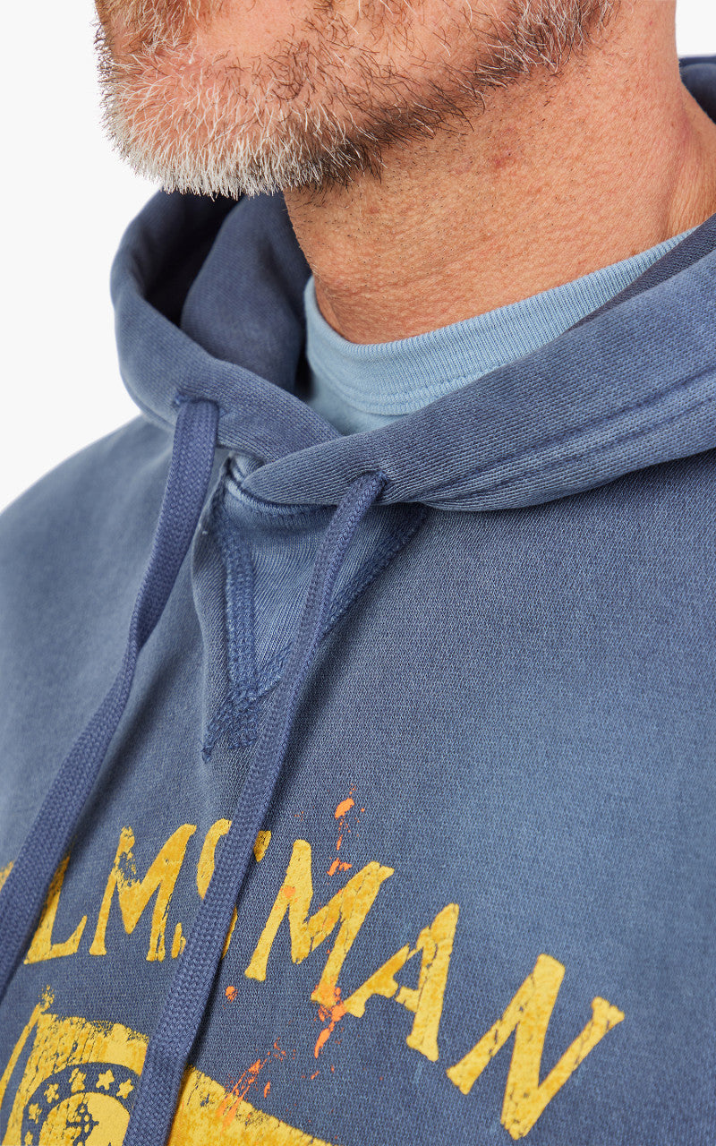 Polo Ralph Lauren Graphic Fleece Hoodie Royal Navy