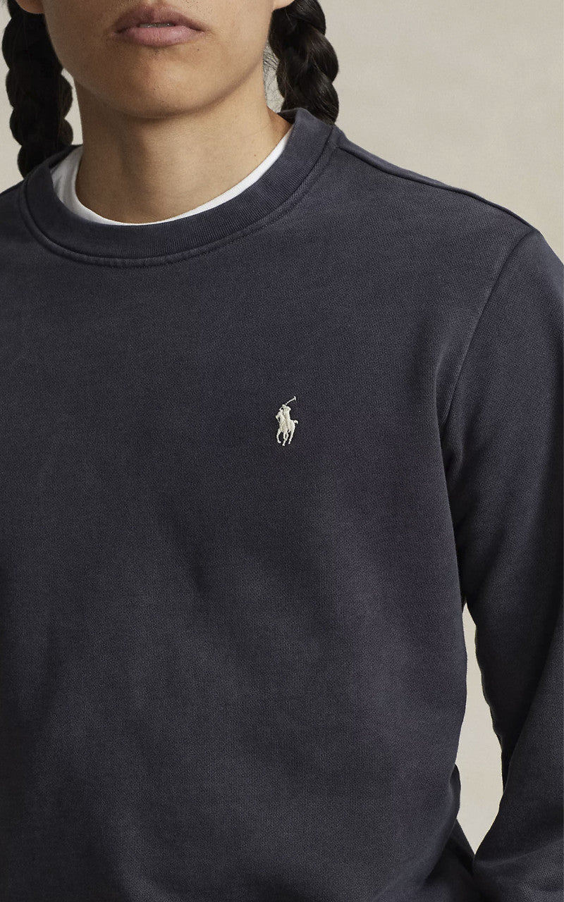 Polo Ralph Lauren Loopback Fleece Sweatshirt Faded Black