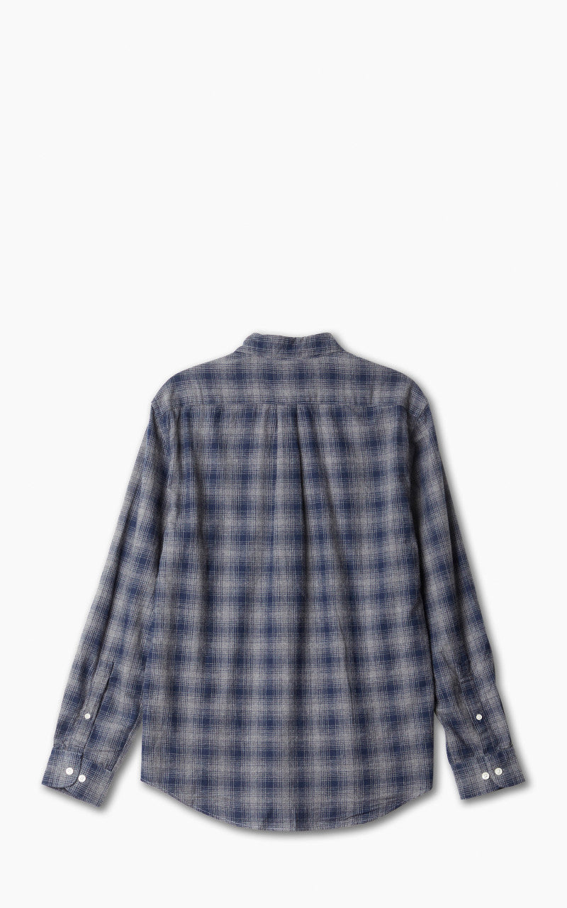 Portuguese Flannel Trinity Shirt Navy