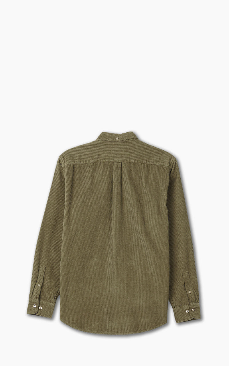 Portuguese Flannel Lobo Shirt Olive