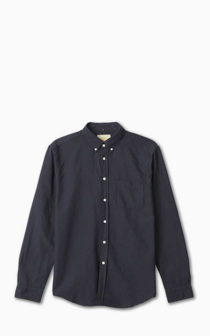 Portuguese Flannel Belavista Shirt Navy