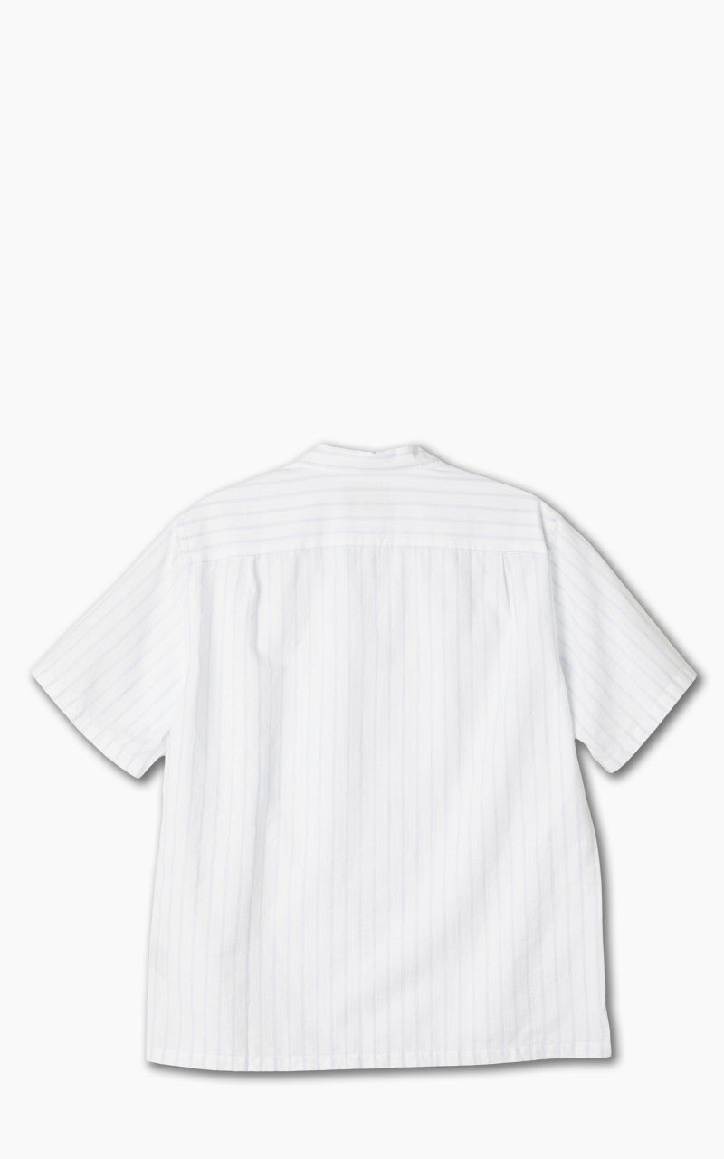 Portuguese Flannel Beach Cabin Camp Collar Shirt Sky