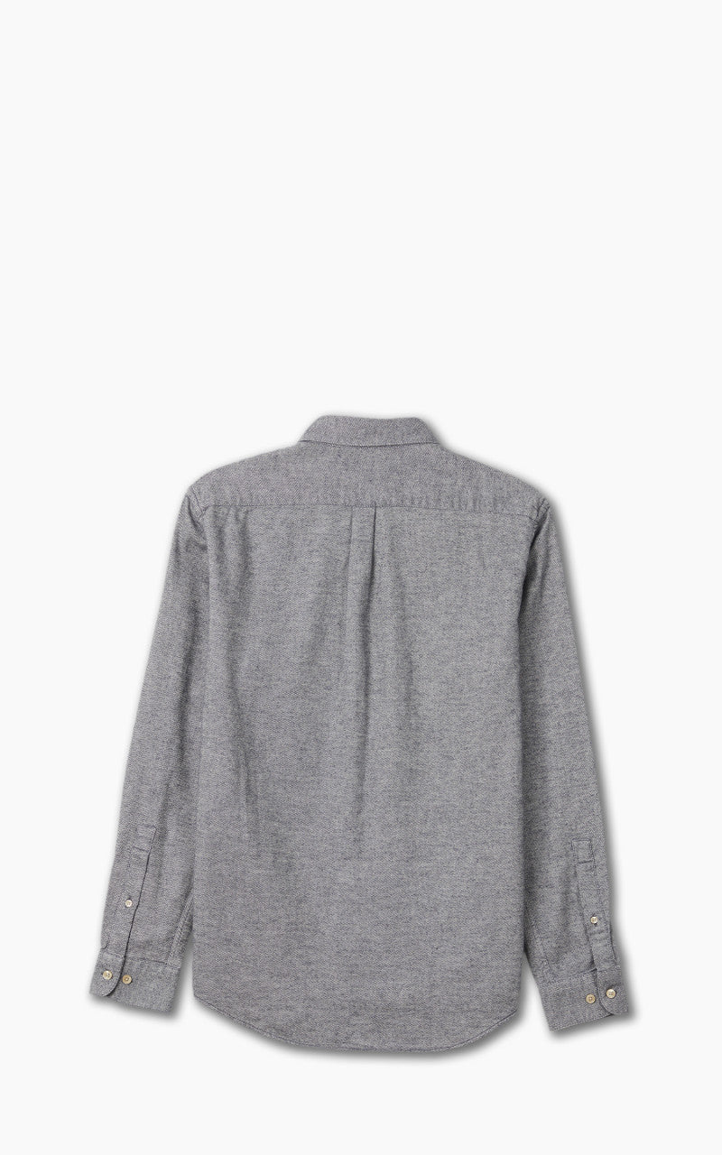 Portuguese Flannel Teca Shirt Light Grey