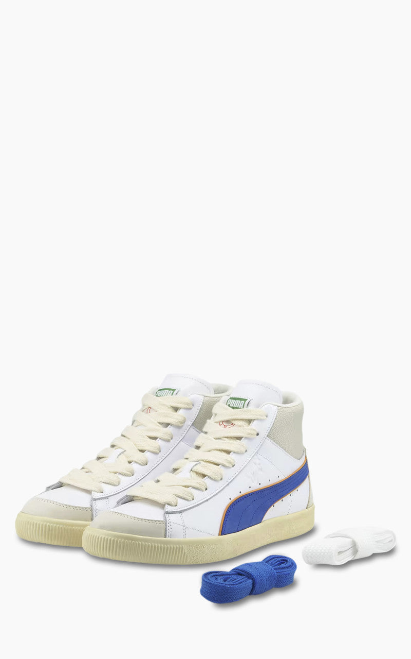Puma x RHUIGI Clyde Mid Bball Puma White/Royal Sapphire