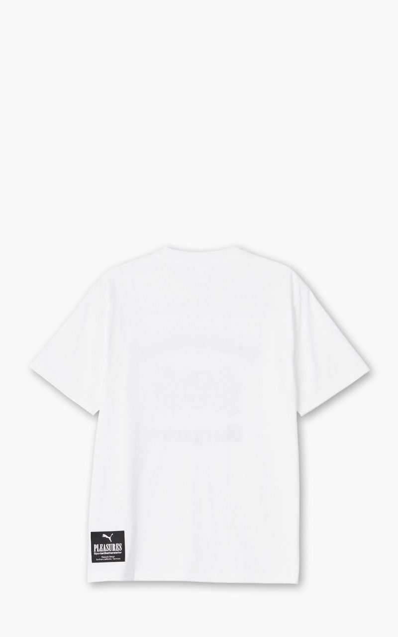 Puma x PLEASURES Graphic Tee Puma White