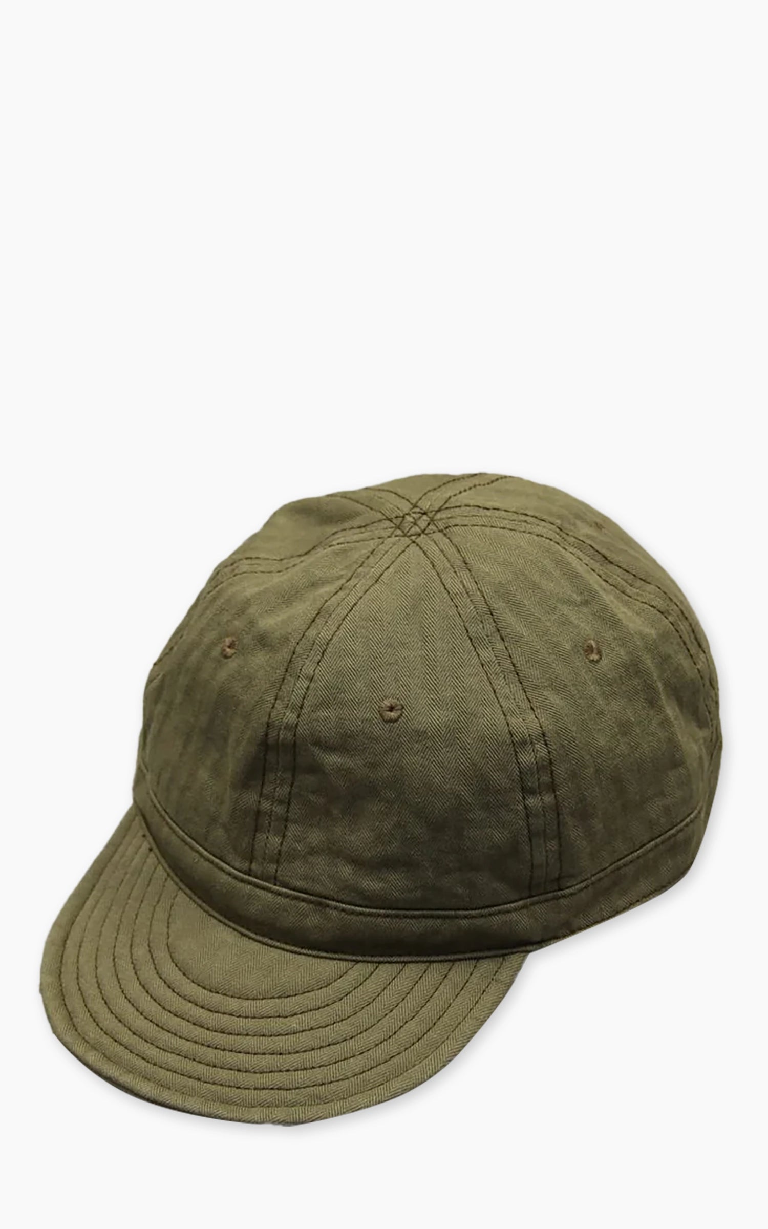 Pherrow's PWCC1 Mechanical Cap Herringbone Olive