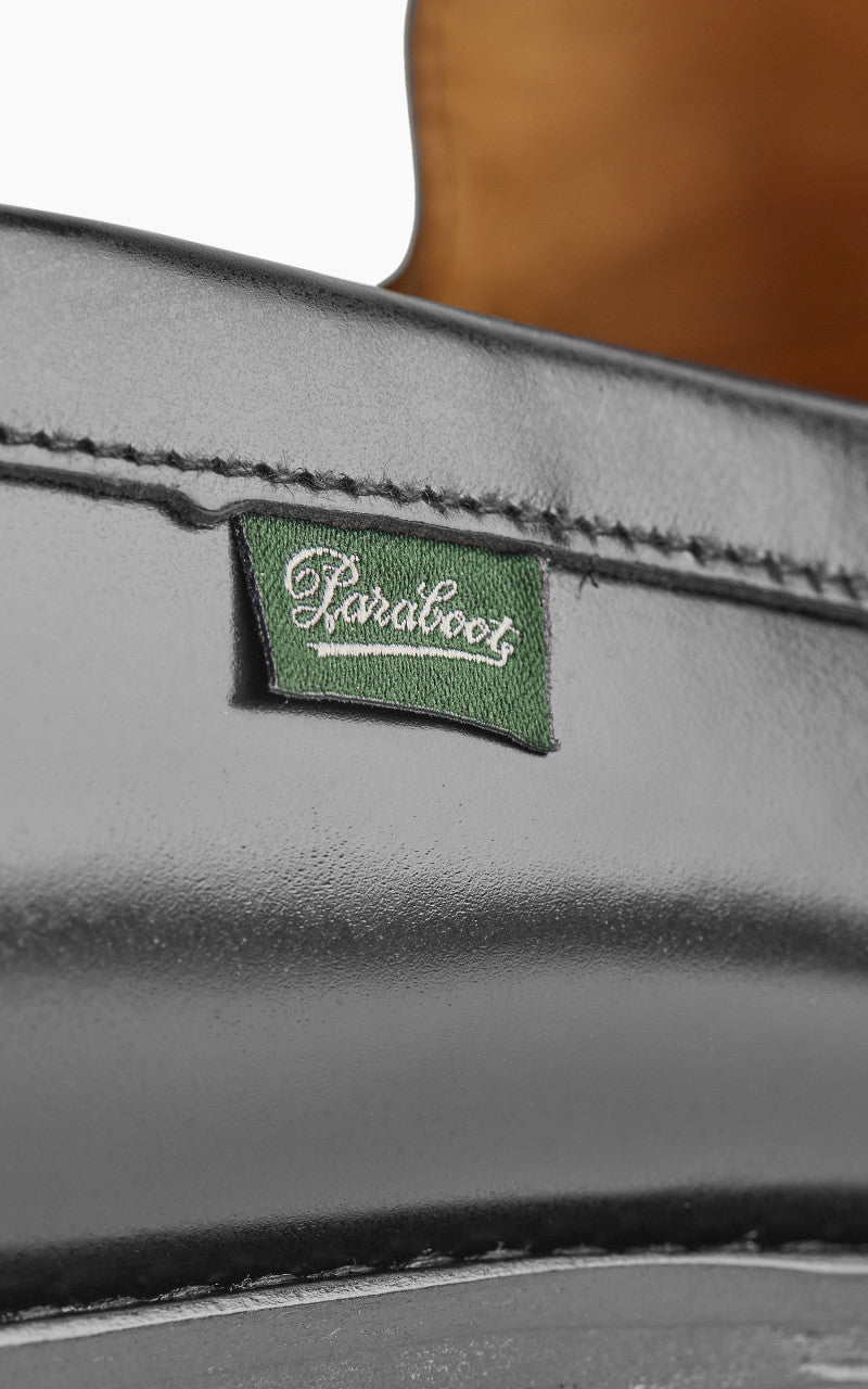 Paraboot Cornell Tassle Loafer Brillant Black