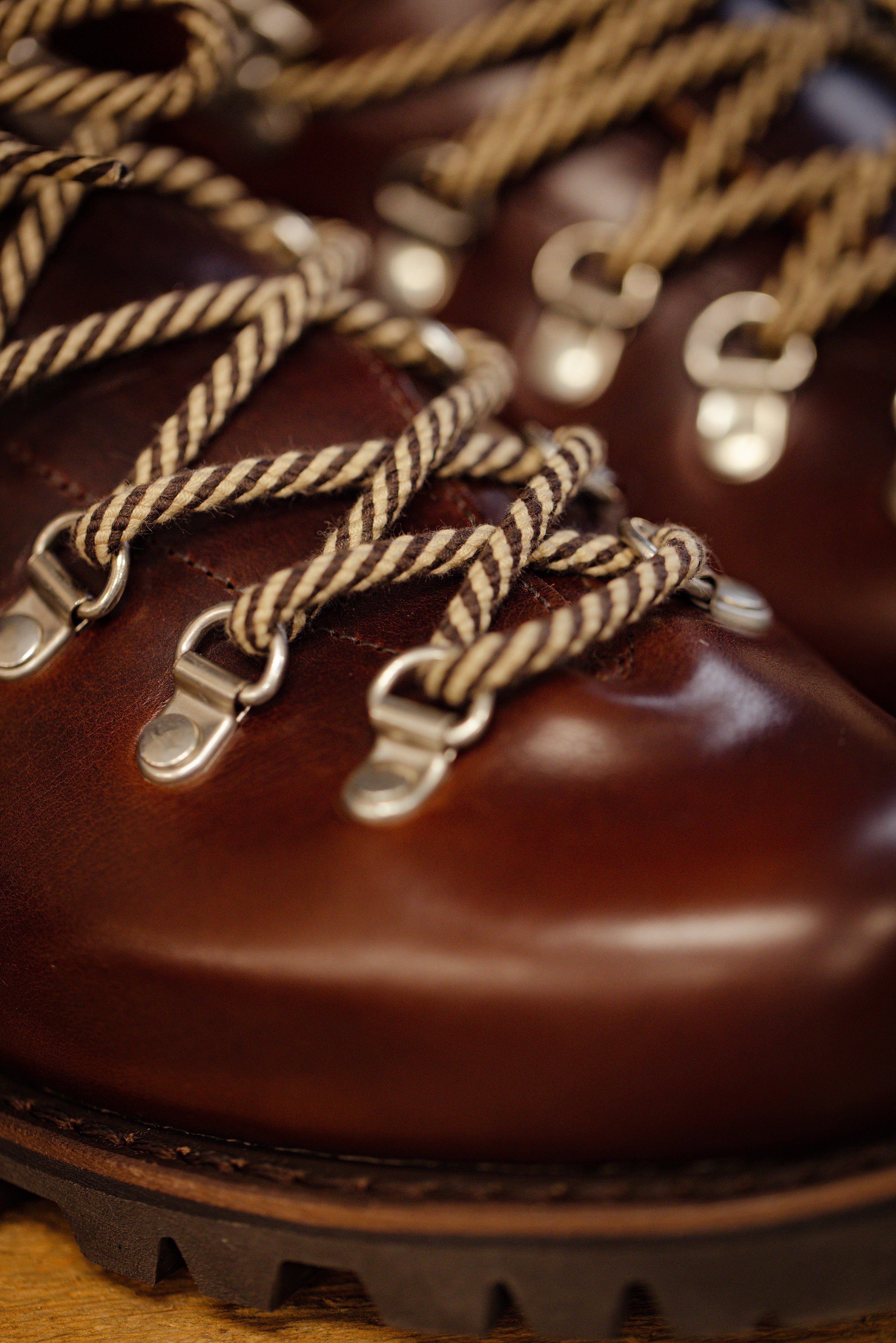 Paraboot Clusaz Lisse Ecorce Marron