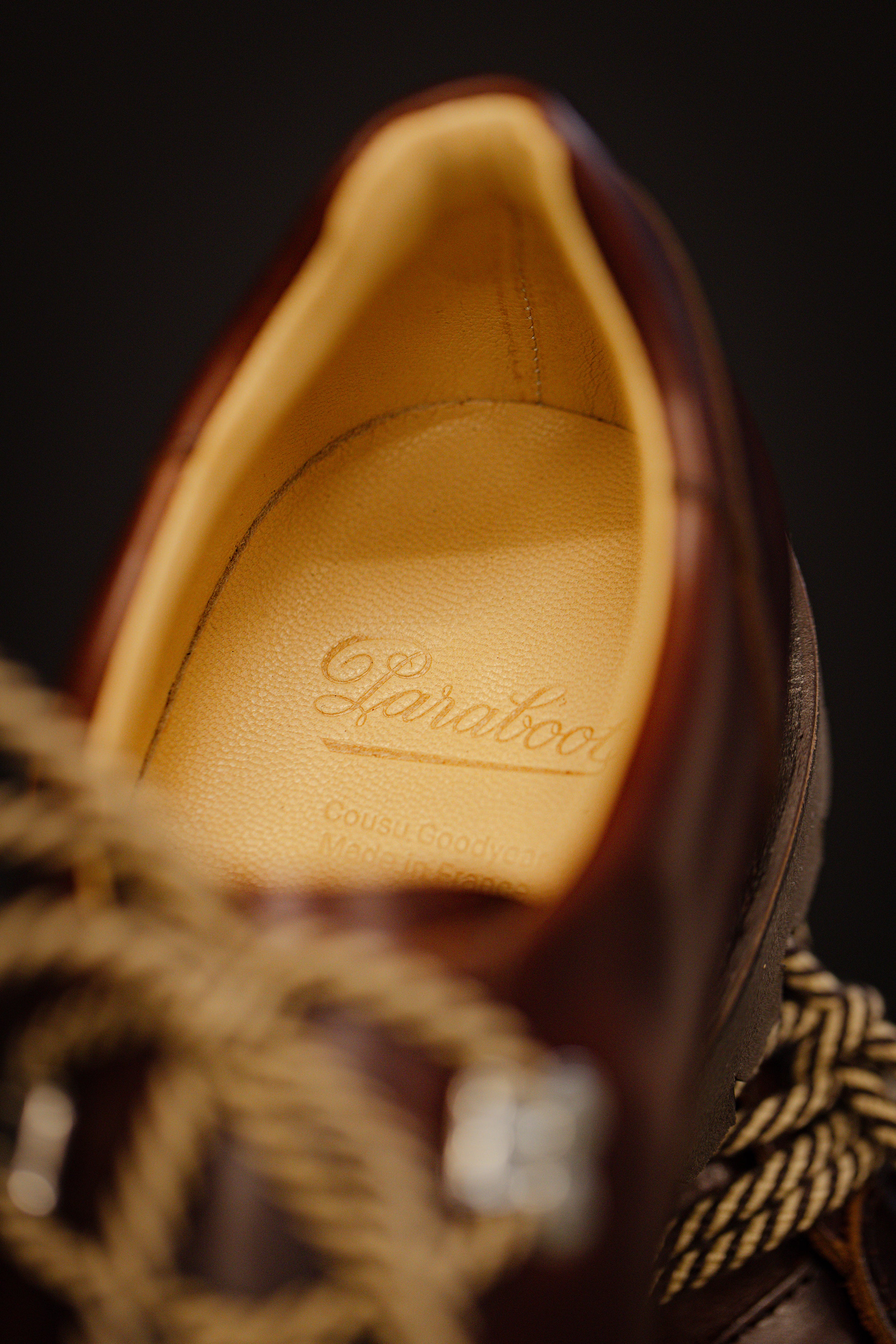 Paraboot Clusaz Lisse Ecorce Marron