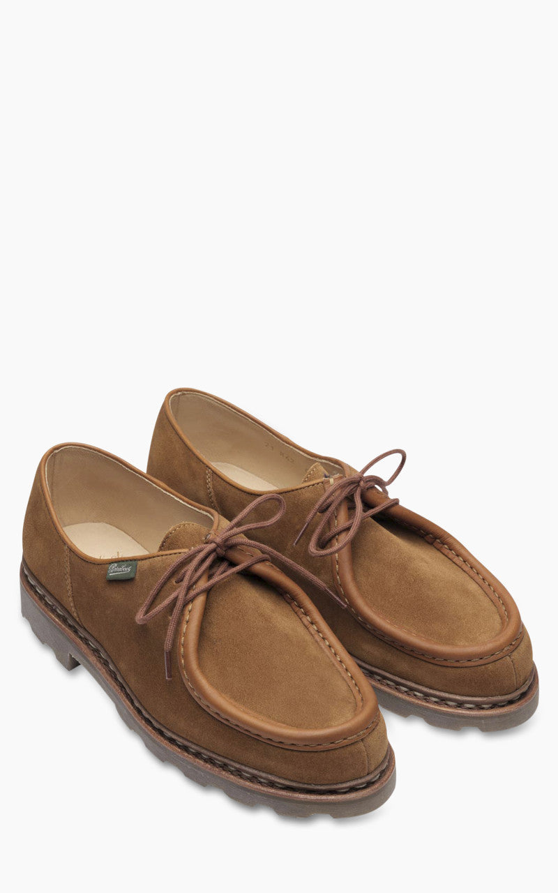 Paraboot Michael Derby Suede Whisky