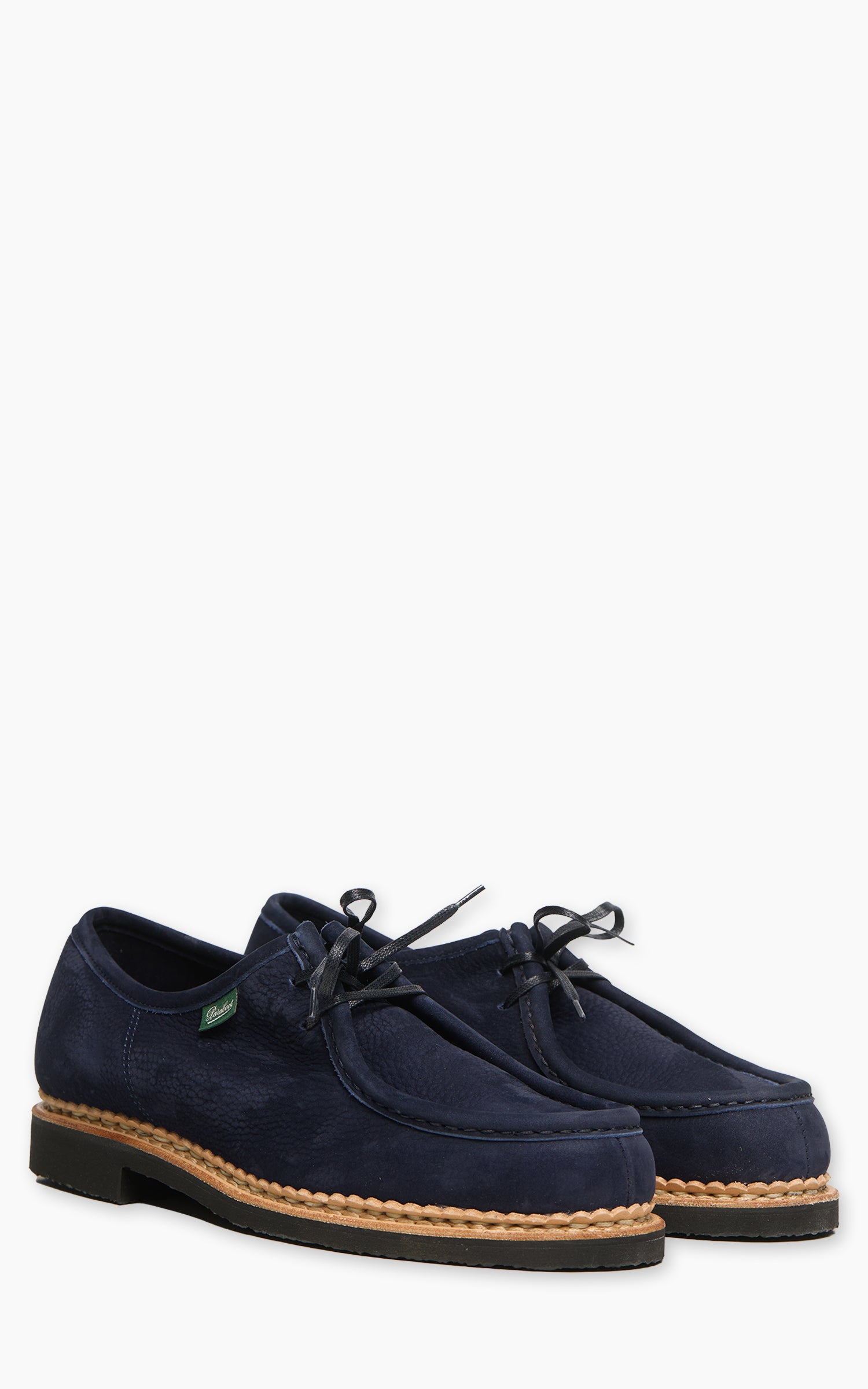 Paraboot Micka Derby Taurillon Nubuck Navy