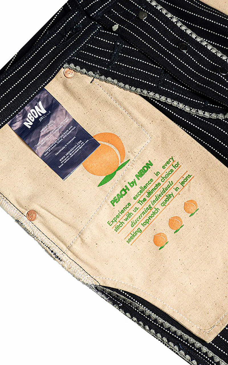 NBDN Peach 003 Regular Straight Woven Wabash Canvas Duck 14oz