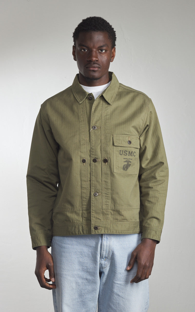 Pherrow’s 25S-PR44 Utility Jacket Olive