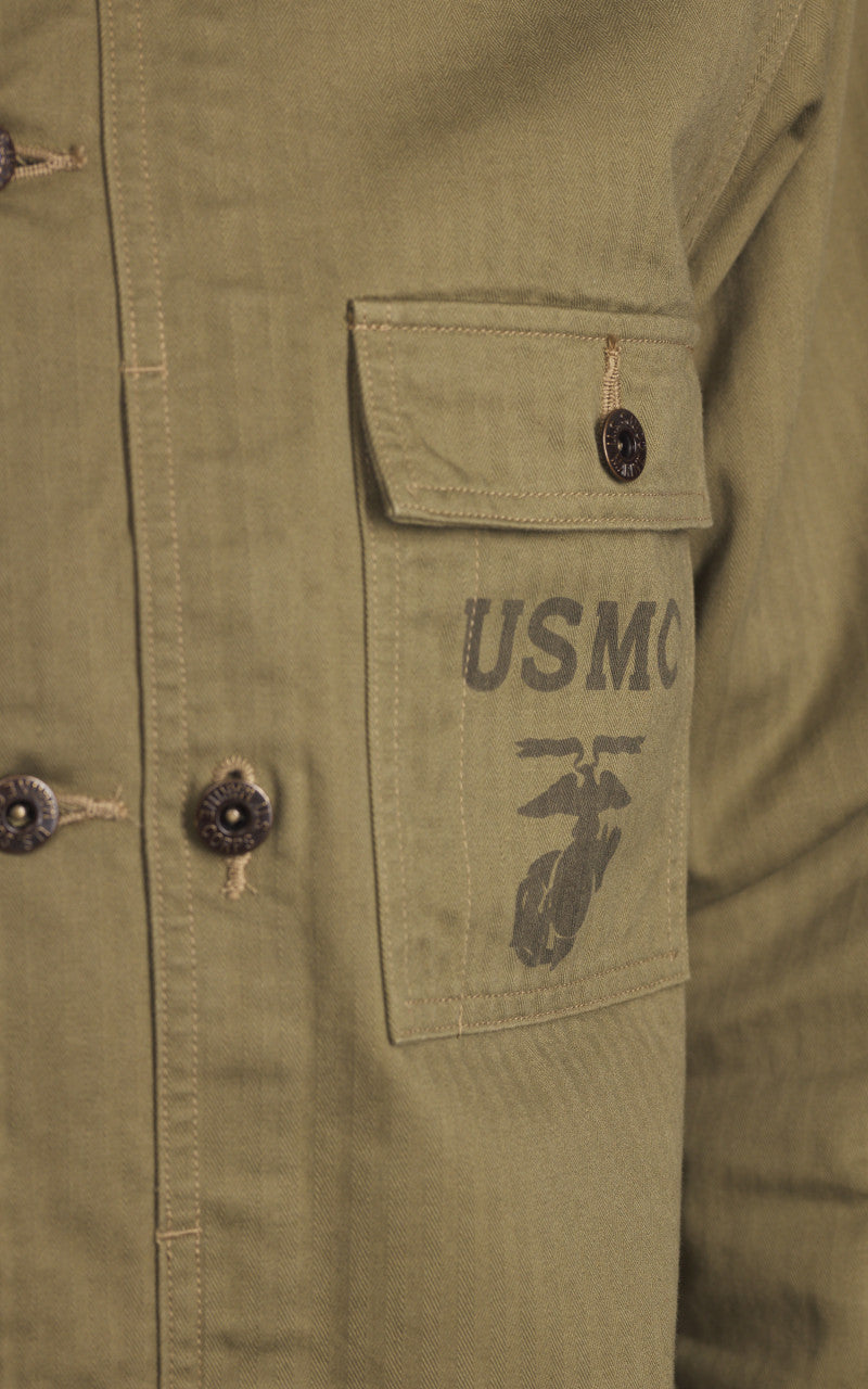 Pherrow’s 25S-PR44 Utility Jacket Olive