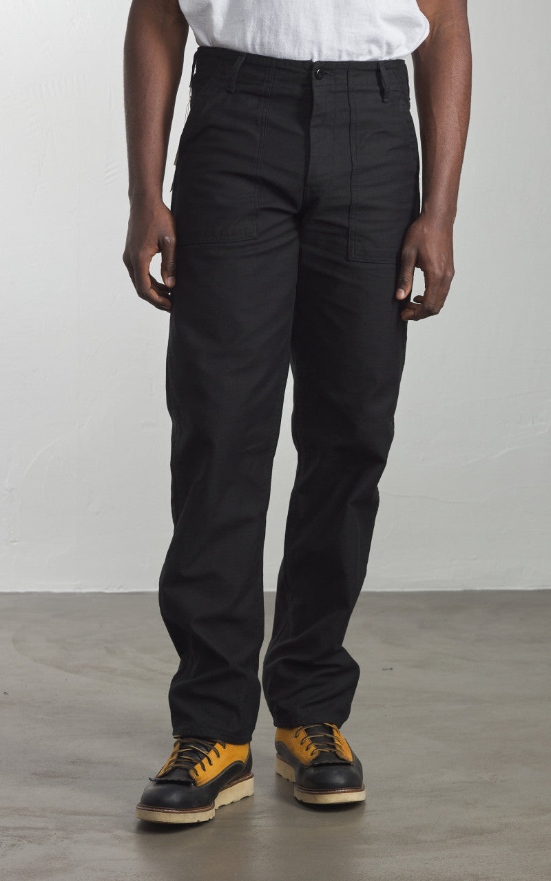 Pherrow’s PUP1 Baker Pants Back Satin Black