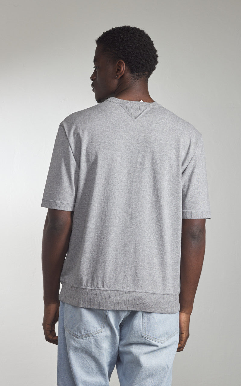 Pherrow’s 25S-PVGT2 T-Shirt Navy Sports Heather Grey