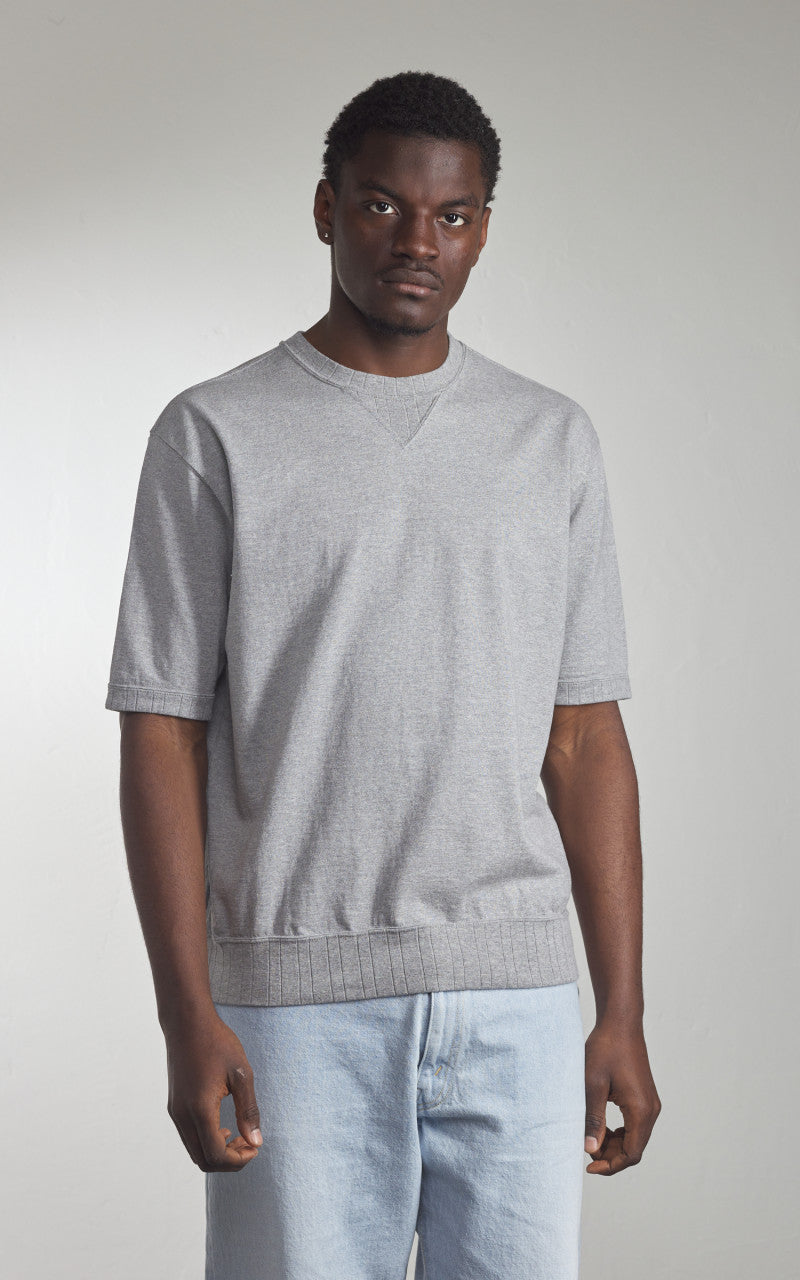 Pherrow’s 25S-PVGT Plain T-Shirt Heather Grey