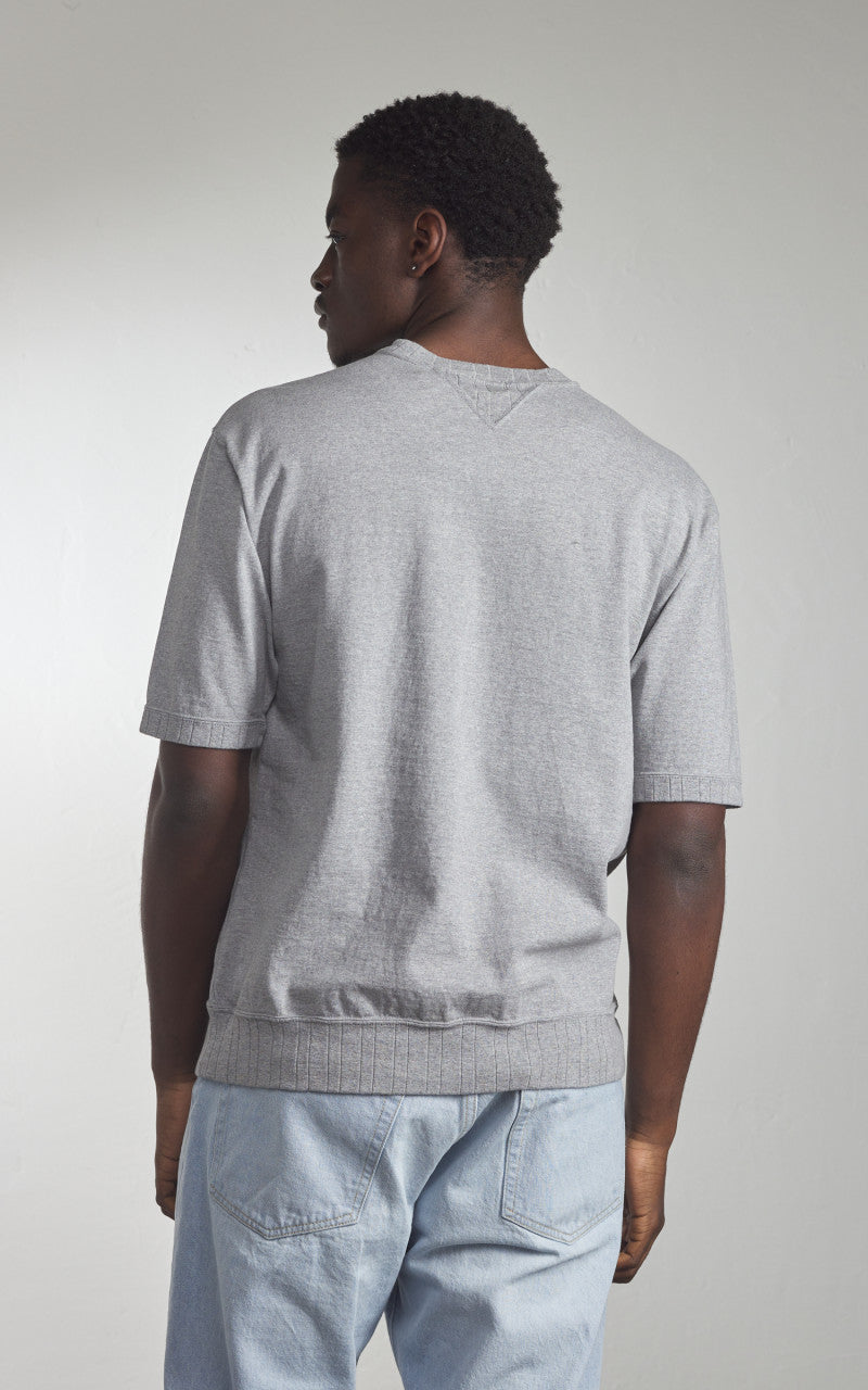 Pherrow’s 25S-PVGT Plain T-Shirt Heather Grey