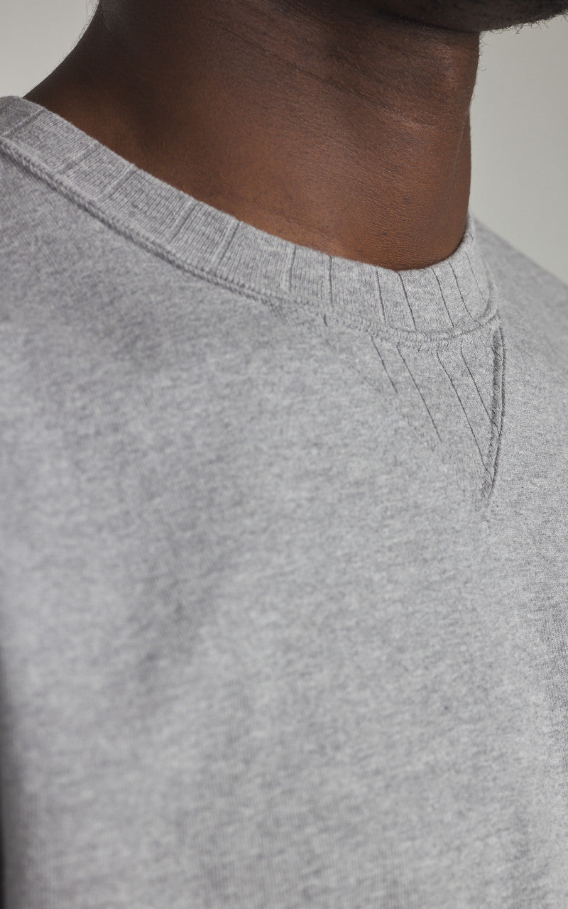 Pherrow’s 25S-PVGT Plain T-Shirt Heather Grey