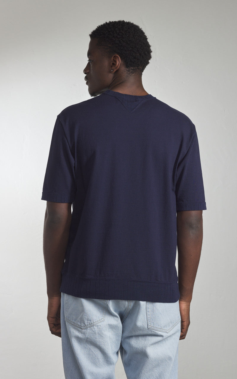 Pherrow’s 25S-PVGT Plain T-Shirt Navy