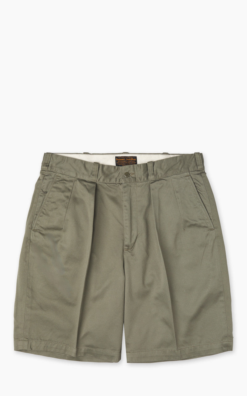 Pherrow’s 25S-P.50CS Military Chino Shorts Olive