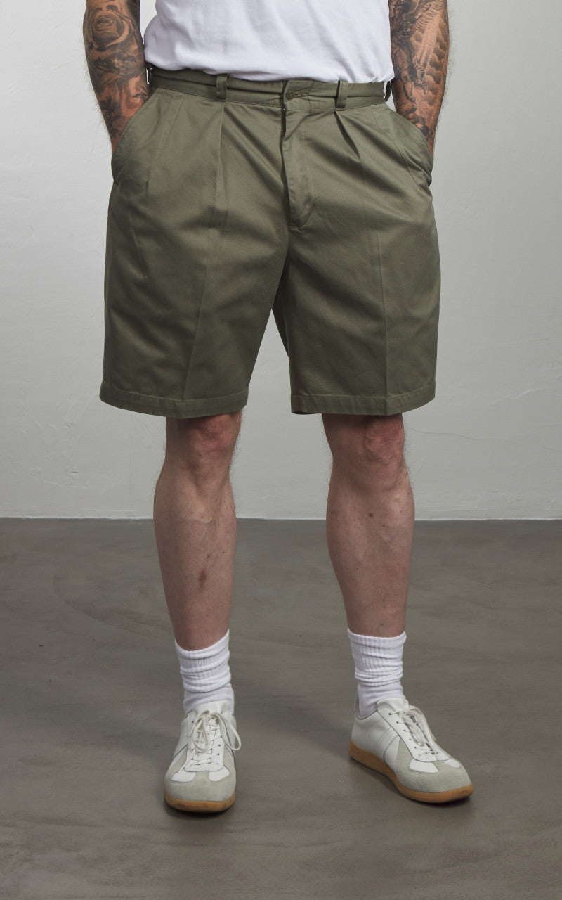 Pherrow’s 25S-P.50CS Military Chino Shorts Olive
