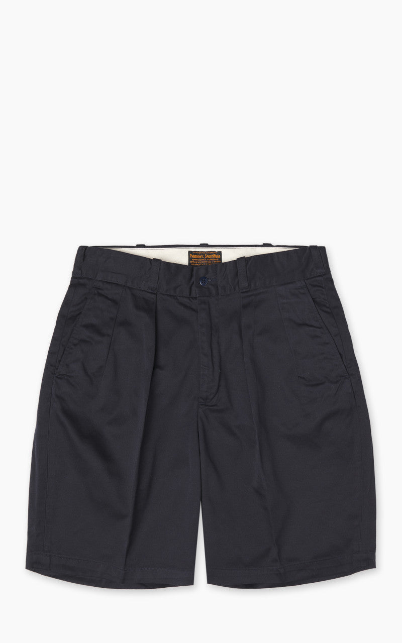 Pherrow’s 25S-P.50CS Military Chino Shorts Navy