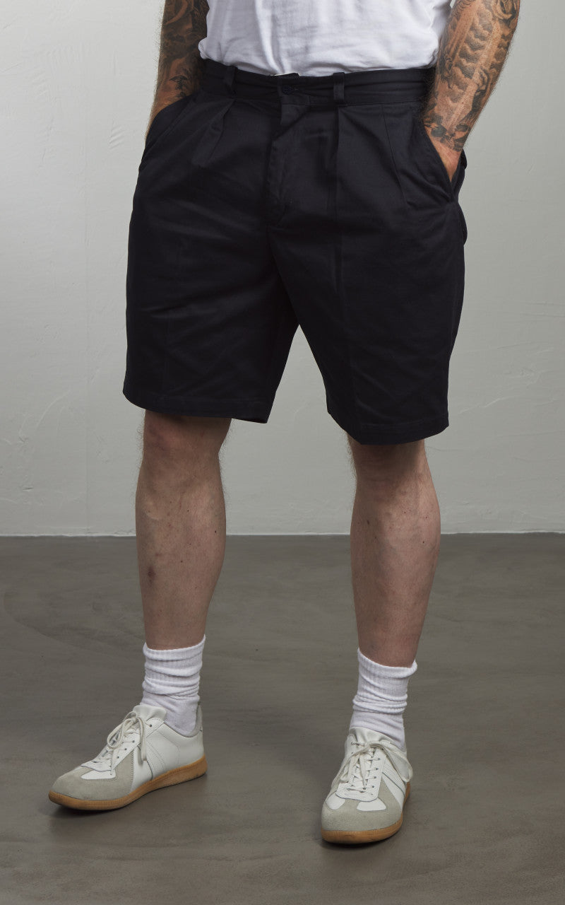 Pherrow’s 25S-P.50CS Military Chino Shorts Navy