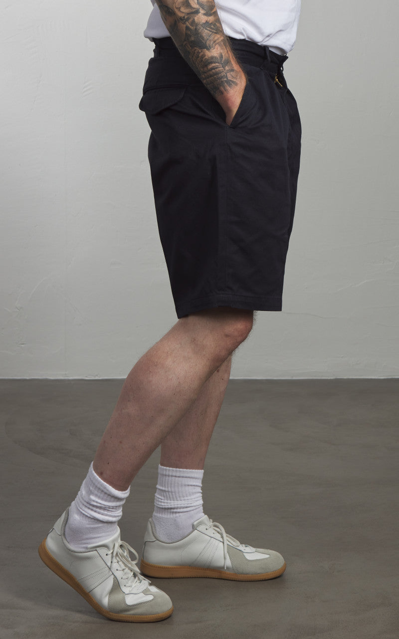 Pherrow’s 25S-P.50CS Military Chino Shorts Navy