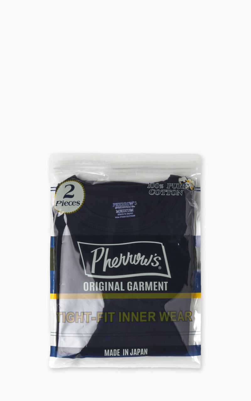 Pherrow’s 2-Pack T-Shirt Navy