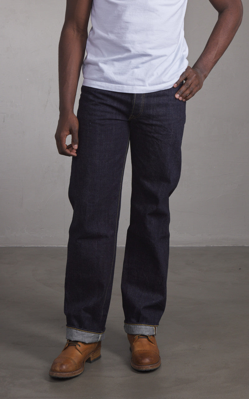 Pherrow’s 451SW Wide Straight Jeans Indigo