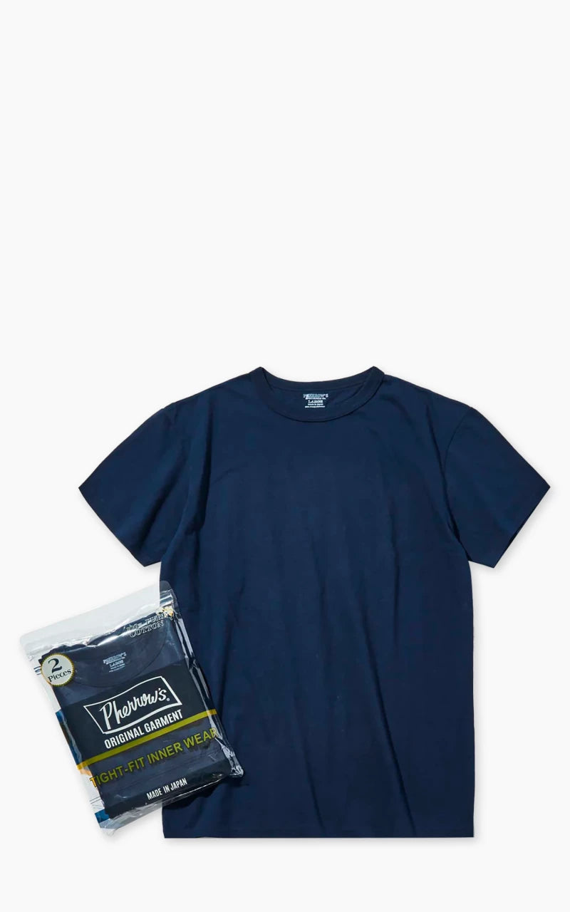 Pherrow’s 2-Pack T-Shirt Navy