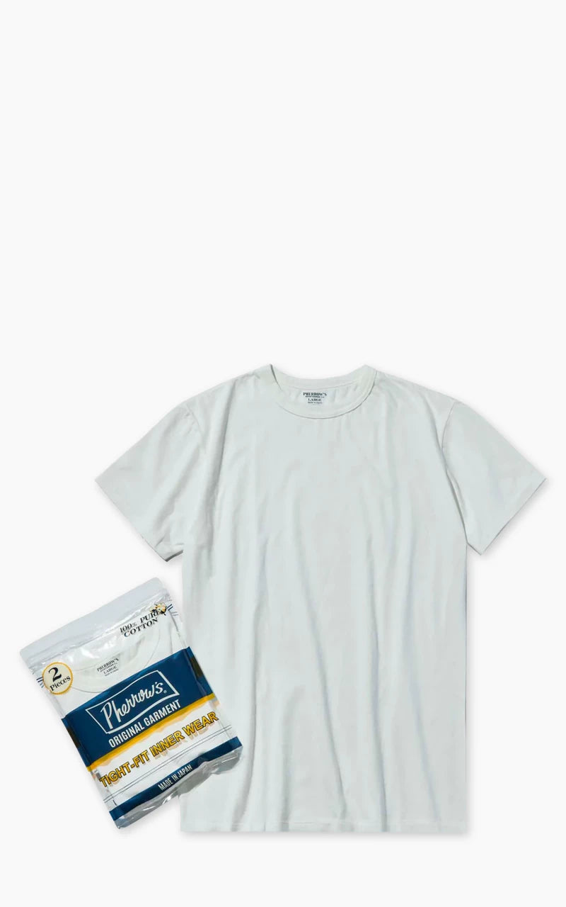 Pherrow’s 2-Pack T-Shirt White
