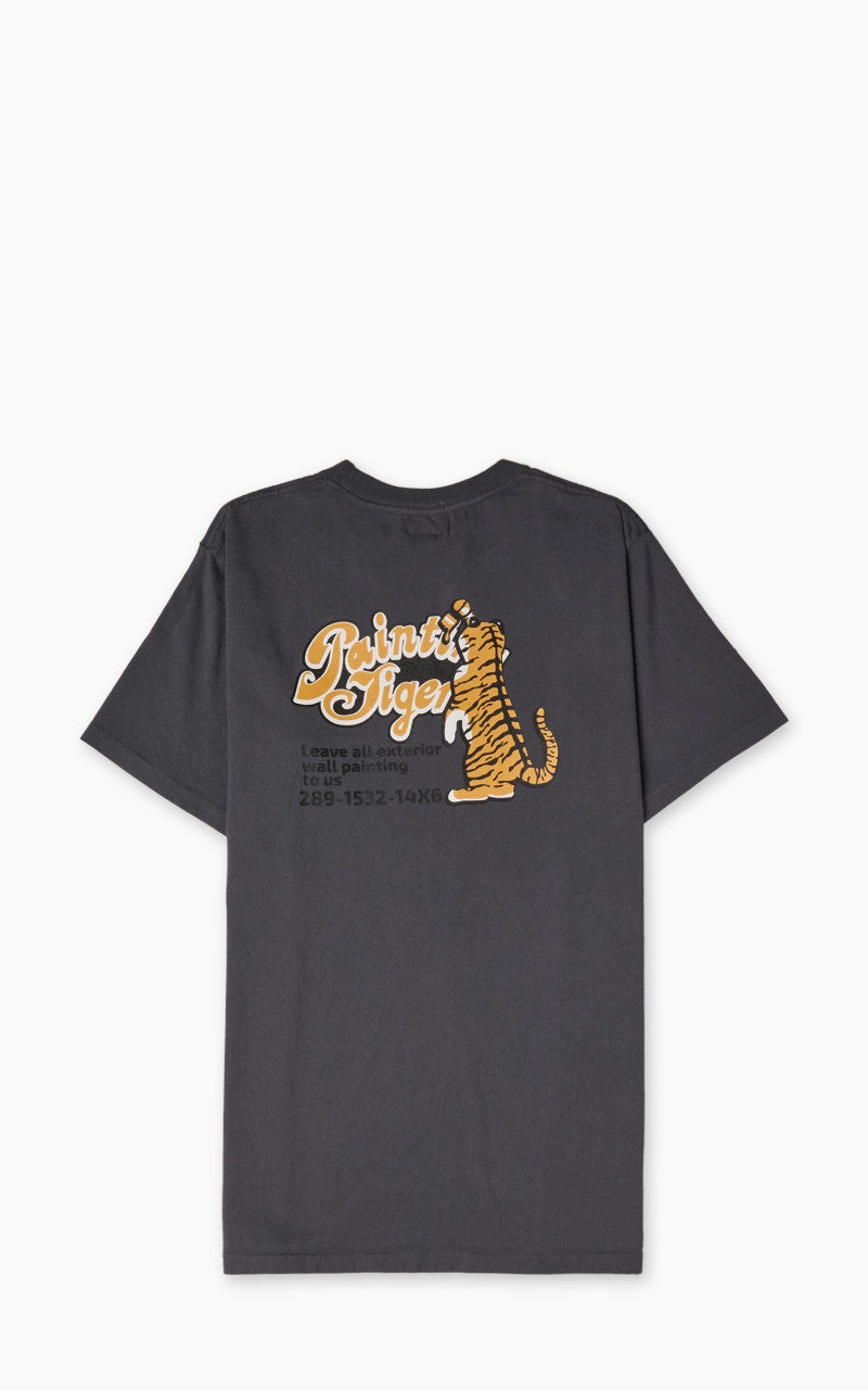Pherrow’s 25S-PT11 T-Shirt Tiger Charcoal