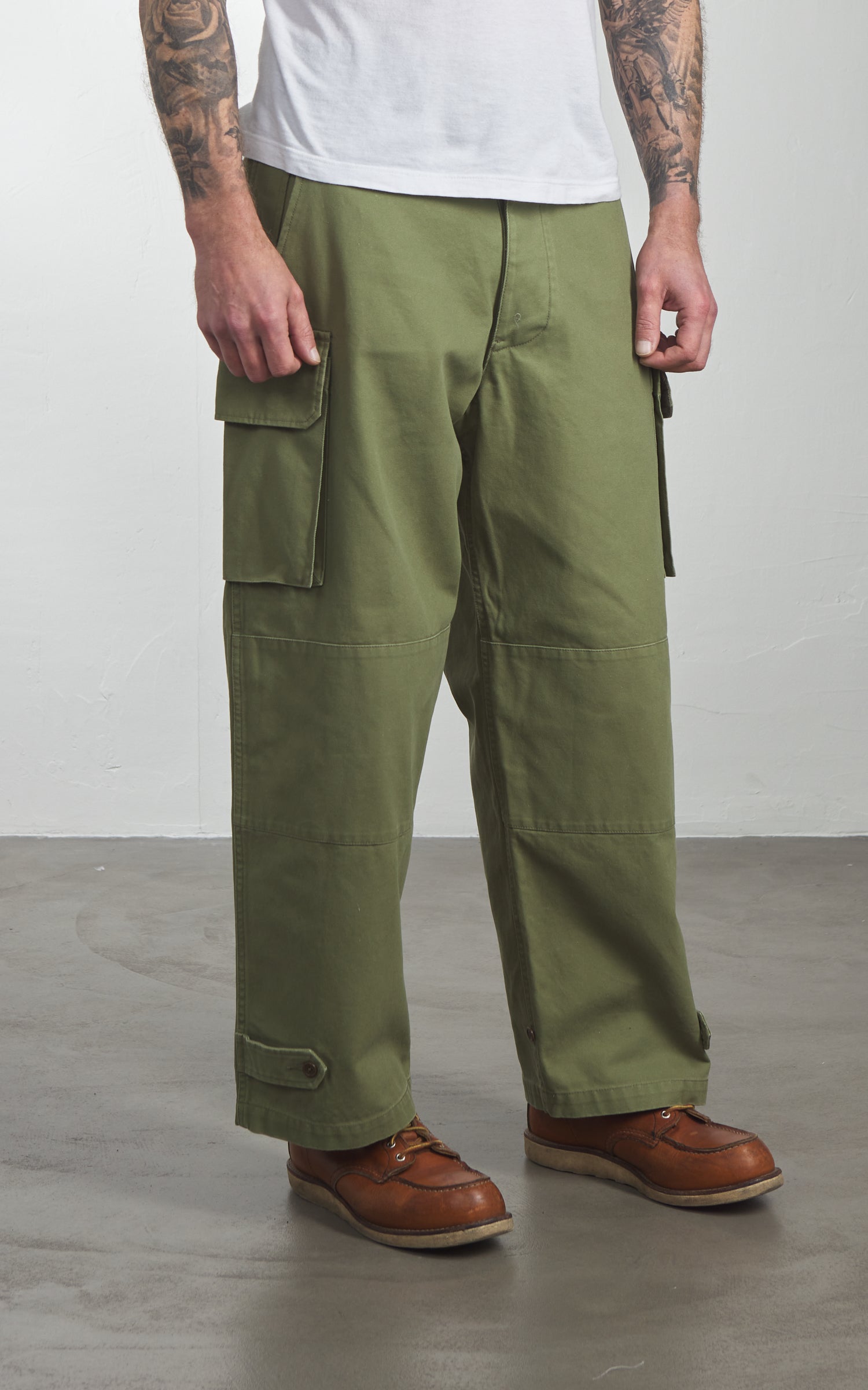Pherrow's 25W-P-M47 French Military M47 Cargo Pant Olive