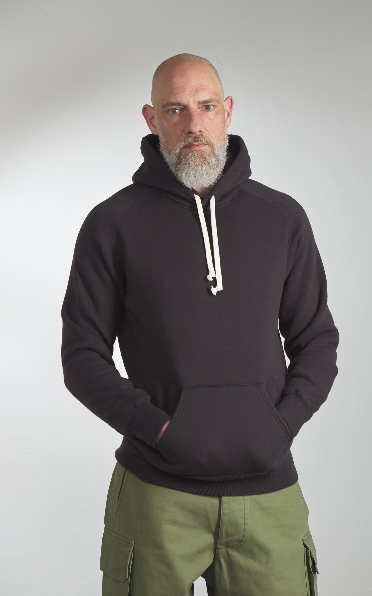 Pherrow's 25W-PVSH Pullover Hoodie Shadow Black