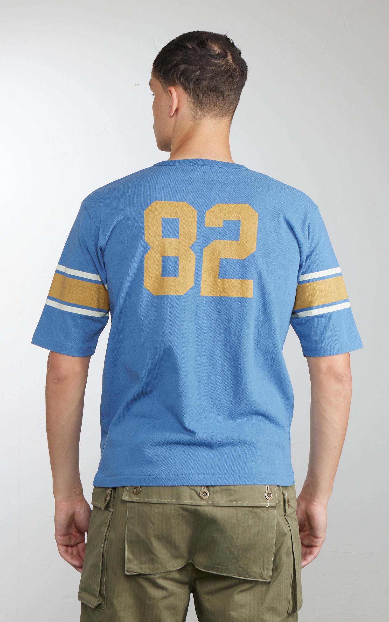 Pherrow's 26S-PFBT1 Short Sleeve Football T-Shirt Navy