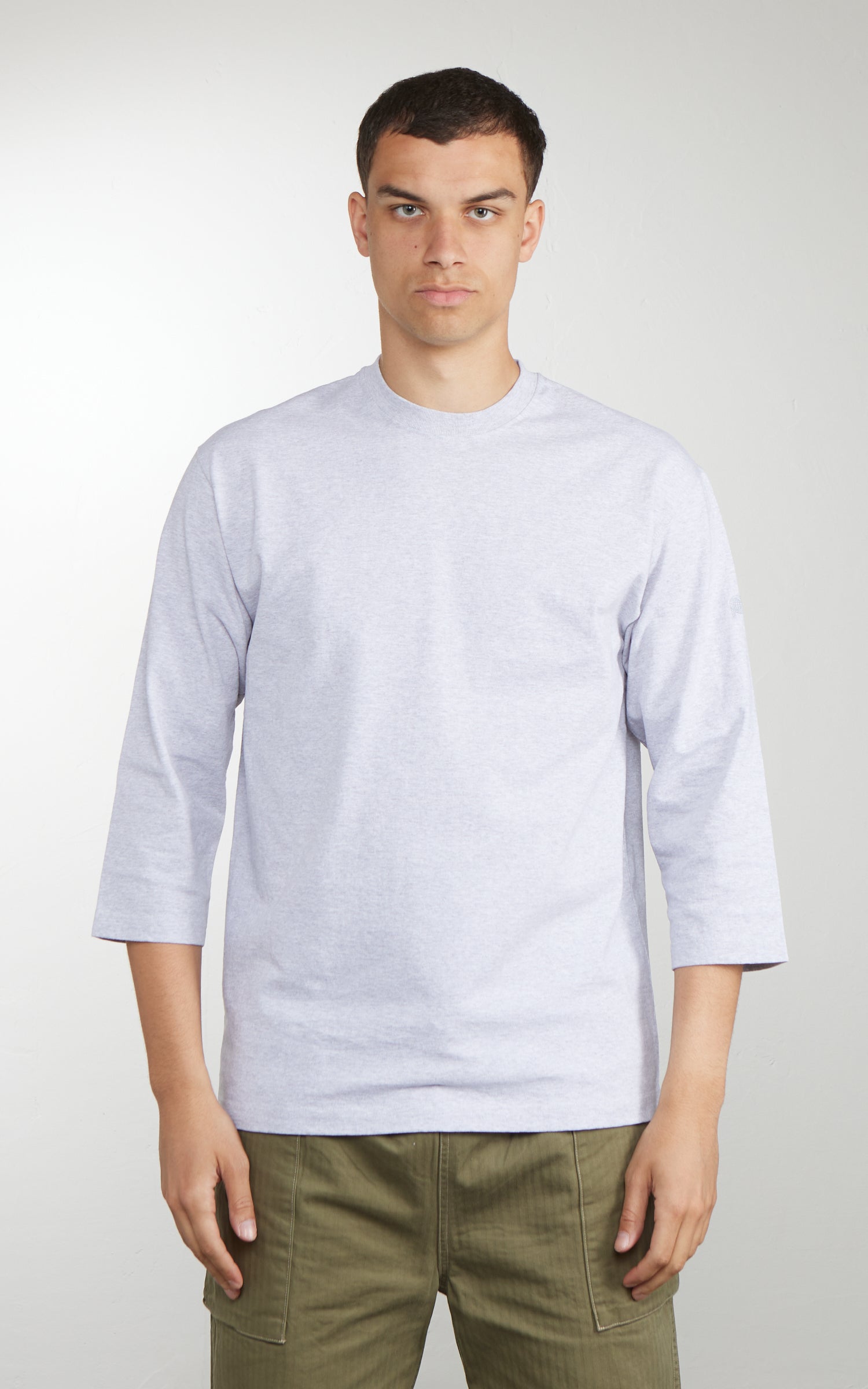Pherrow's 26S-PTQS Three-Quarter Sleeve T-Shirt Oatmeal
