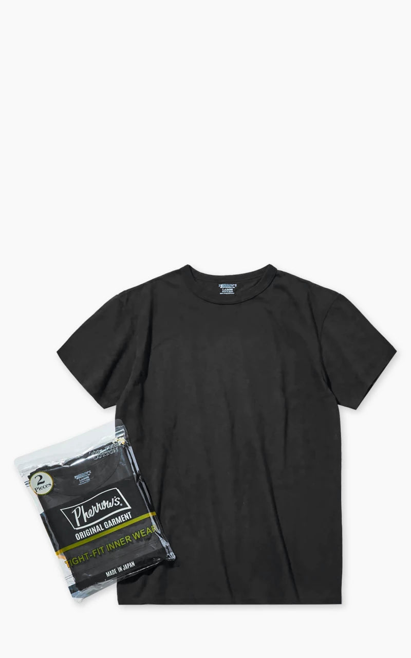 Pherrow’s 2-Pack T-Shirt Black