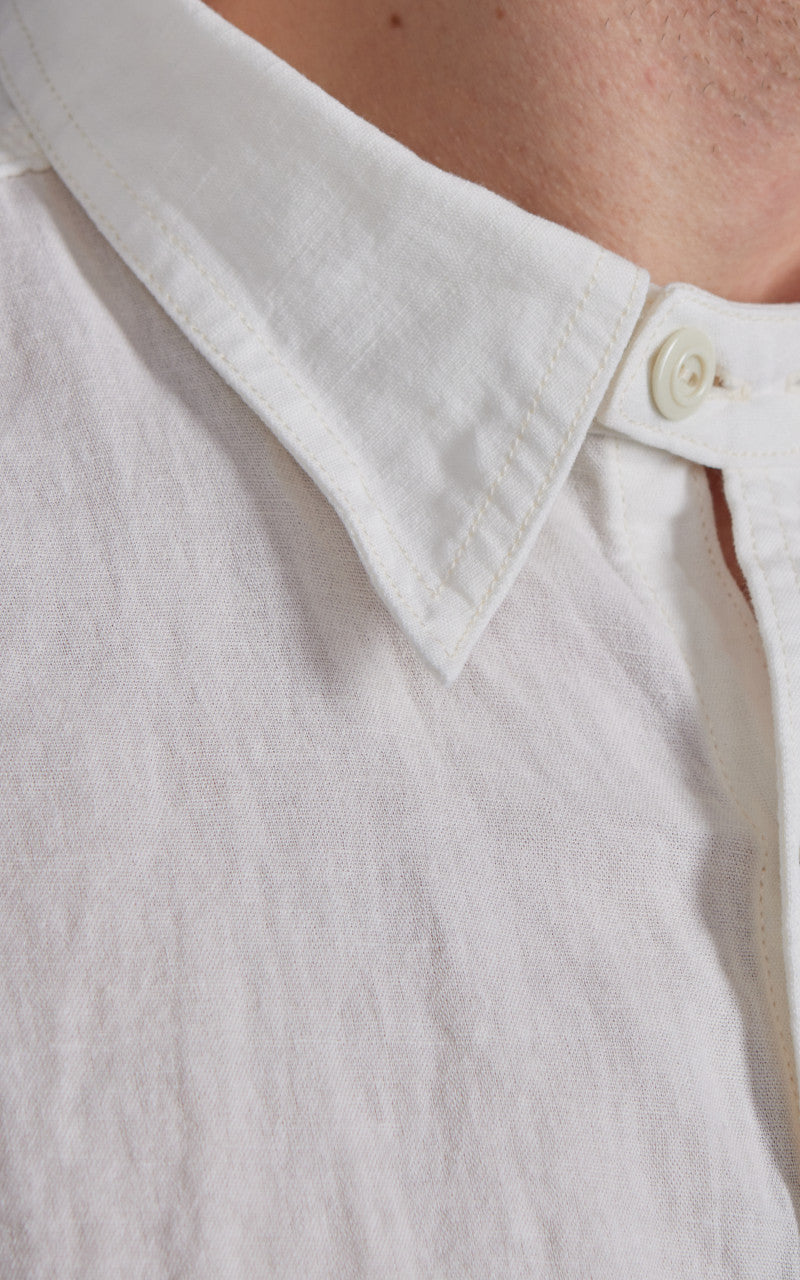 Pherrow’s 770WS Cotton Work Shirt White
