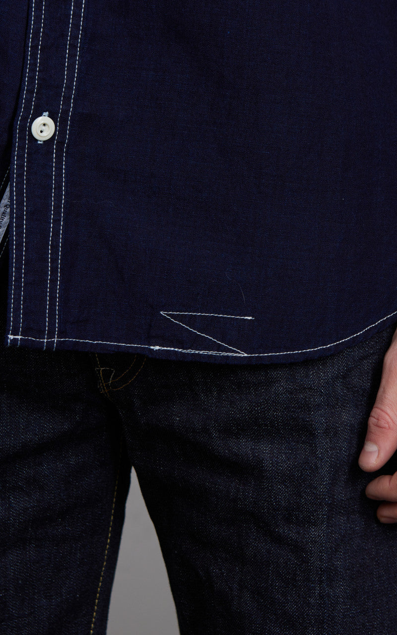 Pherrow’s 770WS Denim Work Shirt Indigo