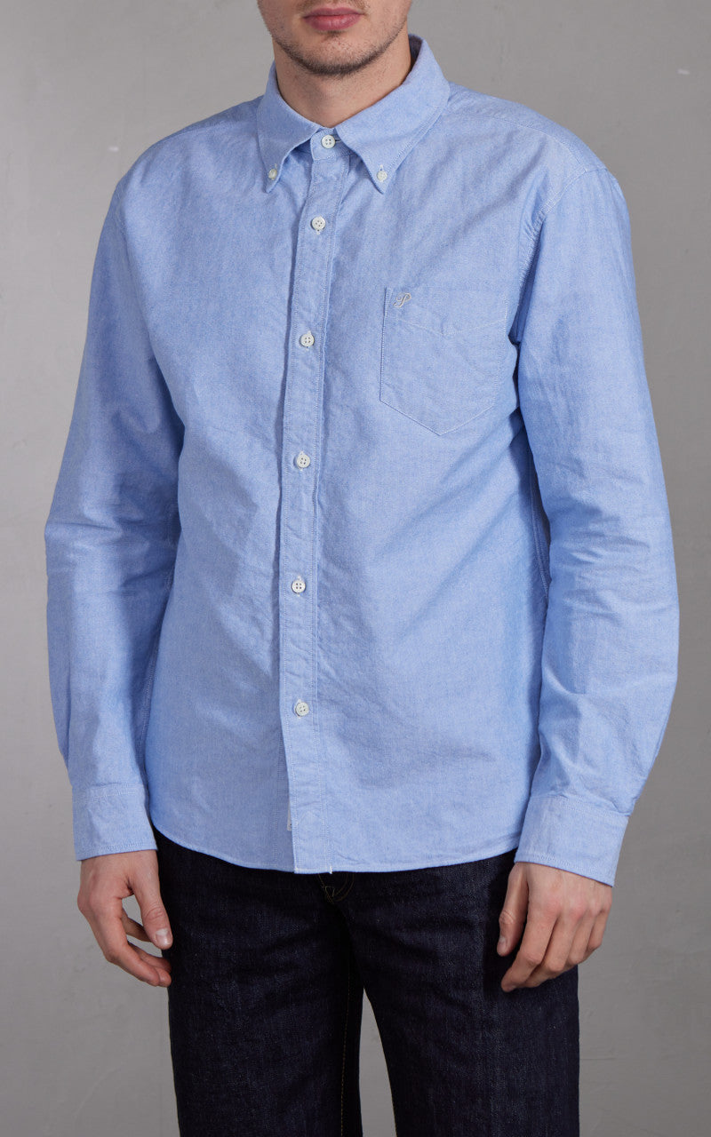 Pherrow’s PBD1 Button-Down Oxford Shirt Sax