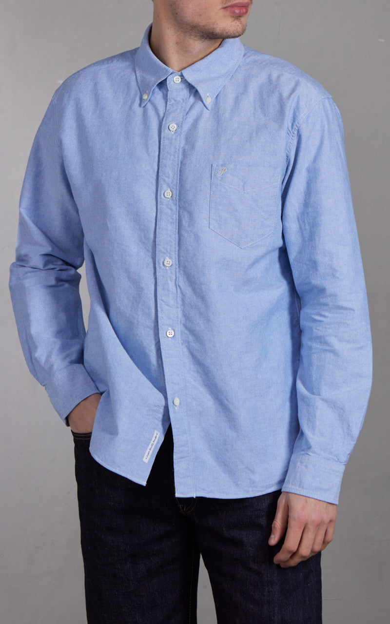 Pherrow’s PBD1 Button-Down Oxford Shirt Sax