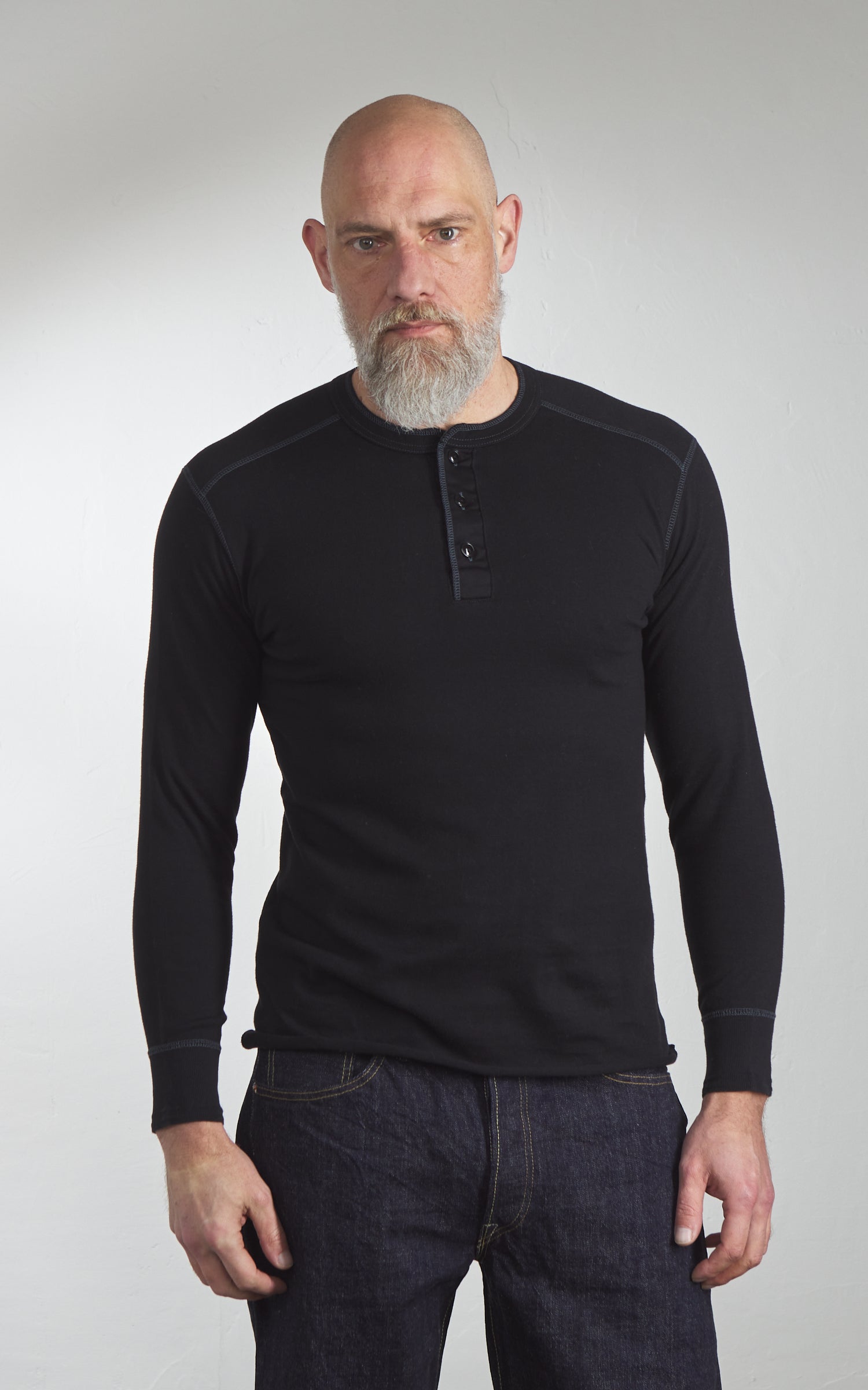 Pherrow's PCT2 Henley Longsleeve Black