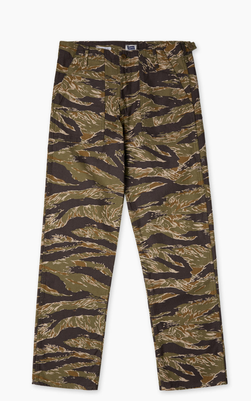 Pherrow’s PUP1 Baker Pants Back Satin Tiger Stripe