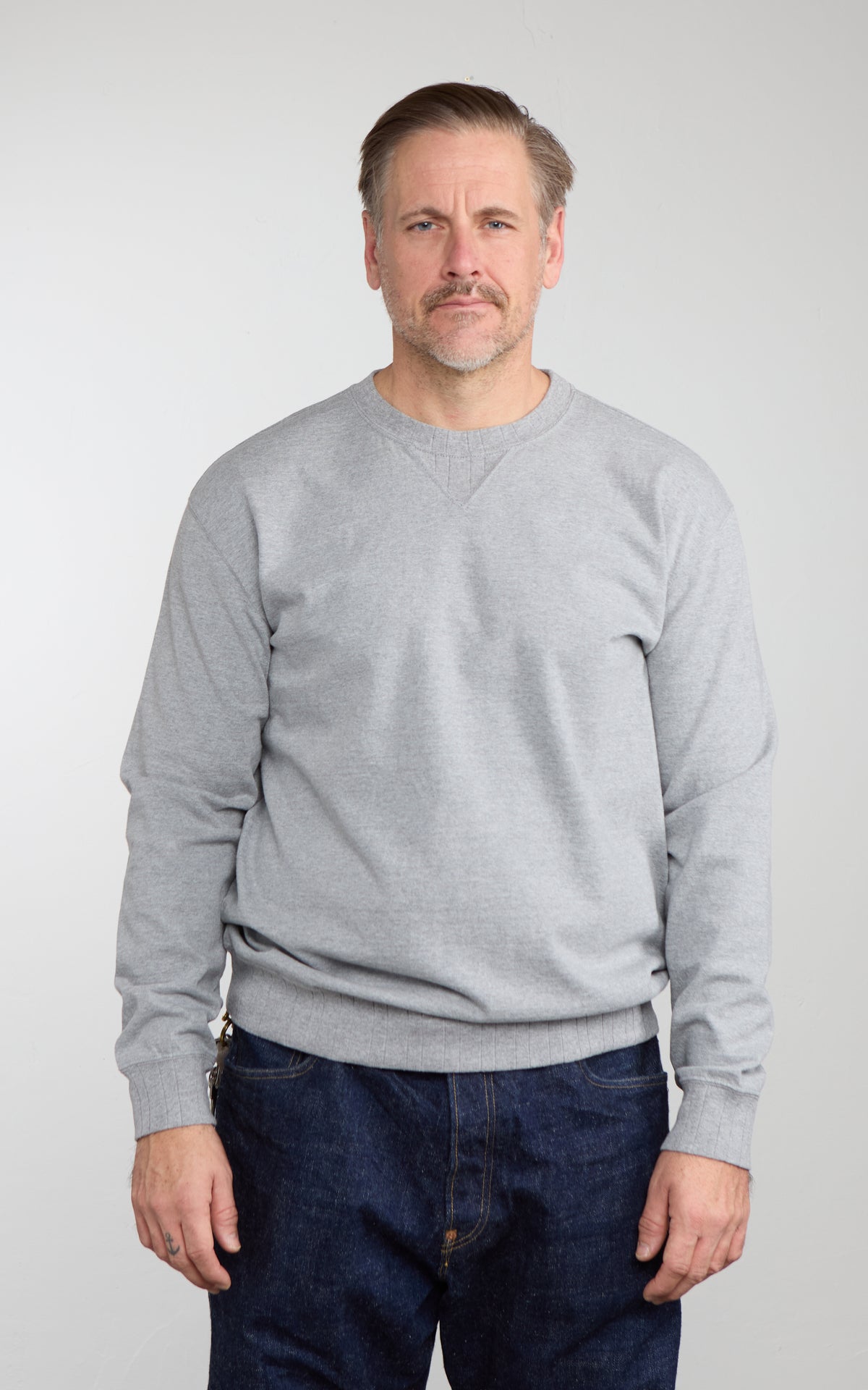 Pherrow's PVGS Crewneck Sweatshirt Heather Grey