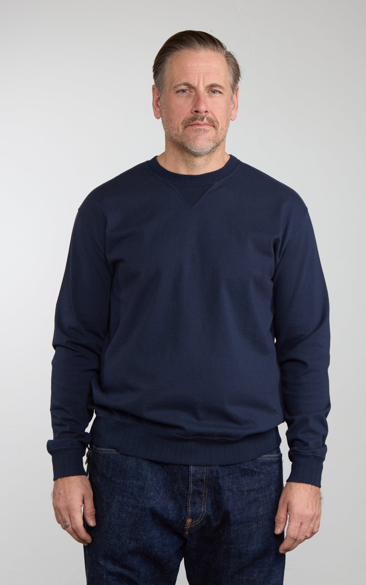 Pherrow's PVGS Crewneck Sweatshirt Navy