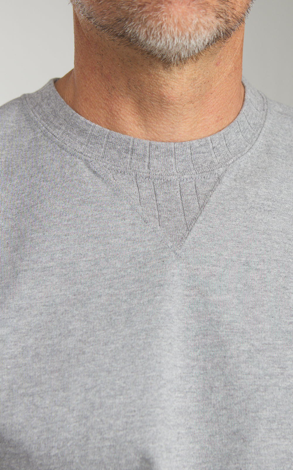 Pherrow's PVGT Plain Sweat T-Shirt Grey