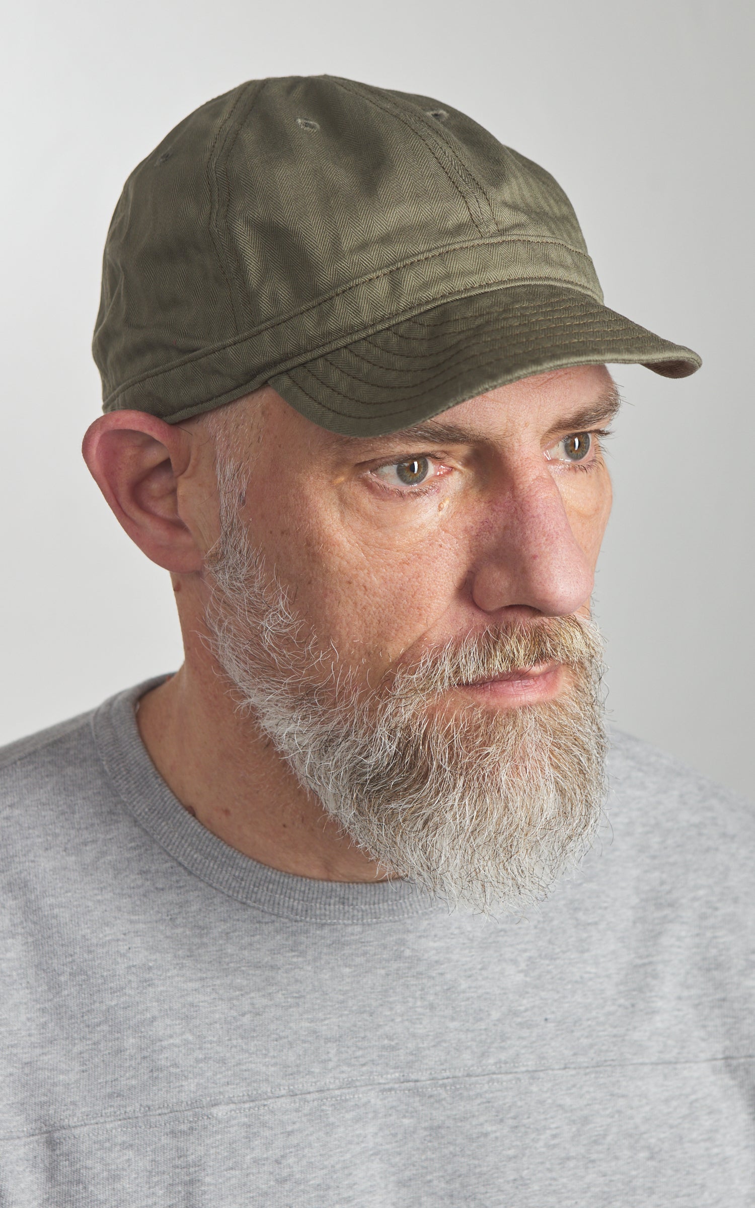 Pherrow's PWCC1 Mechanical Cap Herringbone Olive